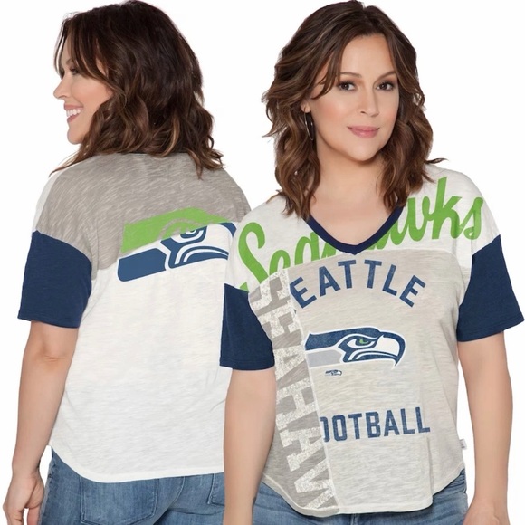 Touch by Alyssa Milano Tops - Touch by Alyssa Milano Seattle Seahawks T-shirt size large